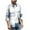White, variant on Mens Button-Up Plaid Shirts Long Sleeve Dress Shirt Fashion Casual Holiday Comfy Light Weight Blouse Tops with Pocket White L
