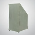 thumbnail image 3 of Modern Leisure Basics Stackable Patio Chair Cover, 27" Square x 49"H, Sage Green, 3 of 12