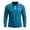 hgg120-Blue, variant on Yaoyar Men's Long Sleeve Shirt-Zip Front Casual Golf Style Classic Collar Chest Pocket for Weekend Wear​​