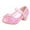 Pink, variant on Utoimkio Kids Sandals Under $10 Infant Kids Baby Girls Pearl Crystal Bling Bowknot Single Princess Shoes Sandals
