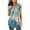 Light Blue, variant on ibuvkizy Womens Tops Short Sleeve Shirts for Women,Women Fashion V-Neck Floral Printed Tunic Tops Buttons T-shirt,Plus Size Blouses Shirts,Summer Casual Graphic Tees