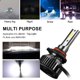 thumbnail image 1 of Gwong Autos 2 unids Y7-H1 H7 H8 / 9/11 H4 / HB2 / 9003 9005 / HB3 9006 / HB4 LED Bombilla de faro IP68 Impermeable Alto Brillo 6000K Luz blanca Abrigo de energía Bombilla para automóvil para automóvil Gwong 24018268, 1 of 6