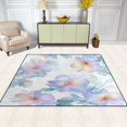 thumbnail image 2 of Yayeee Area Rugs for Living Room 5.2'x4' Non Slip Washable Bedroom Floor Carpet, Pastel Flower Pattern, 2 of 5