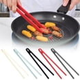 thumbnail image 4 of Barbecue Clips Multifunctional Silicone Cooking Tongs 29cm Silicone Cooking Tongs Silicone Cooking Tongs Heat Barbecue Tongs Barbecue Buffet Salad 1pc, 4 of 8