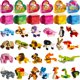 thumbnail image 1 of Bloques de construcción JOYIN con forma de animal de San Valentín con corazones, 24 paquetes, 1 of 9