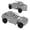 Gray, variant on TimMee Recon Patrol Armored Cars - Blue Plastic Army Men Scout Vehicles