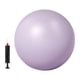thumbnail image 1 of Pelota de yoga y pilates para estirar el tronco y ejercitar los abdominales. Pelota pequeña para ejercicios. Violeta, 1 of 9
