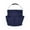 Dark Blue, variant on Foldable Picnic Basket - 17L Portable Outdoor Storage Basket for Beach, Park & Camping - Insulated Cooler Compartment & Removable Shoulder Strap(Pink)