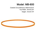 thumbnail image 2 of 4 Packs Sewing Machine Belts MB-600 Motor Drive V Belt, 600mm / 23.6" Outside Circumference, 2 of 5
