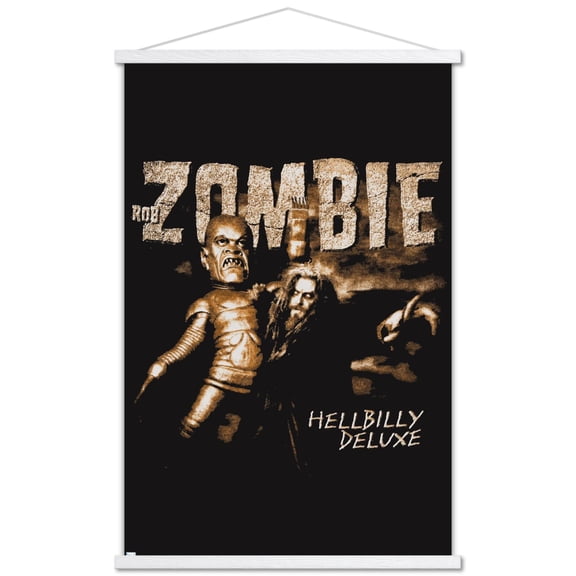 Rob Zombie - Hellbilly Deluxe Wall Poster with Magnetic Frame, 22.375" x 34"