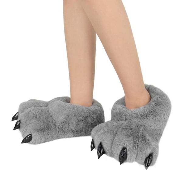 Pata De Oso Zapatillas Peluche Garras Millffy Zapatillas