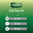 thumbnail image 5 of Depend Disposable Underwear Male Pull On with Tear Away Seams, 5 of 8