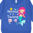 thumbnail image 3 of Inktastic Mermaid in Training Toddler Sweatshirt, 3 of 4