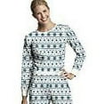 thumbnail image 3 of Hanes Women's X-Temp Thermal Printed Crew, 3 of 3
