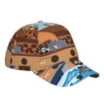 thumbnail image 3 of Disketp Animals On Noah'S Ark Print Baseball Caps For Outdoor Sports Fashion Casual Outdoor Caps Men Women, 3 of 9