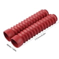 thumbnail image 5 of DEWIN Motorcycle Gators - Front Fork Cover Motorcycle Front Fork Cover Gaiters Gators Boots Shock Damping Dust Cover 205x42mm Red, 5 of 8