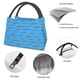 thumbnail image 4 of Disketp Cute Shark Bolsa Térmica Estampada, Bolsa Térmica Aislante para Almuerzo, Playa y Campamento, 4 of 6