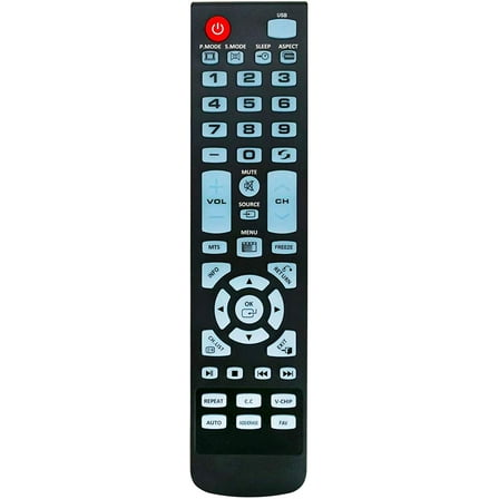 Xtrasaver Replacement XHY353-3 Element TVs Remote Control for ELEFW4016 ELEFW5517 ELFW5017 E4STA5017 E4STA5517 ELEFT2416 ELEFW3916 ELFJ4816H ELEF19 ELEF-19 ELEFJ191 ELEFJ243 ELEFJ322 ELEFT195 ELEFT326