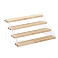 thumbnail image 1 of AMLESO Acrylic Riser Counter Jewellery Display Stand Rack - Clear, 30.5x21.5x15.8cm, 1 of 4
