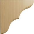 thumbnail image 3 of Ekena Millwork 1 3/4"W x 10"D x 10"H Stratford Wood Bracket, Cherry, 3 of 4