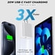 thumbnail image 4 of Cargador Sunature USB C de 20 W, carga rápida para iPhone 16/15 iPad, 4 of 7