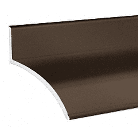 

CRL 155D72 Dark Bronze 72 Rain Drip 2-1/2 x 5/8