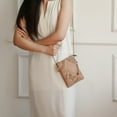 thumbnail image 2 of MKF Collection Willow Women's Crossbody Bag, Vegan Leather Handbag by Mia K. - Beige, 2 of 5
