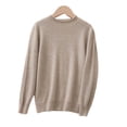 thumbnail image 2 of fatyb Boys Girls Knit Sweater Mock Neck Thermal Pullover Casual Kids Long Sleeve Fall Winter School Tops, 2 of 6