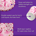 thumbnail image 5 of Little Ballerina Birthday Party Supplies Set Plates Napkins Cups Tableware Kit for 16, 5 of 7