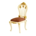 thumbnail image 4 of Silla de casa de muñecas escala 1:12, silla de comedor en miniatura artificial, accesorios de decoración para juegos de simulación Café, 4 of 9