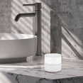 thumbnail image 6 of Unique Bargains 1 Pc Frosted Glass Dispensing Bottle for Bathroom 0.7oz White, 6 of 6