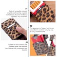 thumbnail image 3 of MasteelfCA 1pc Portable Cigarette Container for Men Women Portable Cigarette Boxes (Leopard), 3 of 8