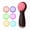 Black, variant on Rechargeable Vibrating Silicone Facials Brush For Gentle Exfoliation And Improved Blood Circulation
