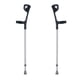 thumbnail image 1 of Muletas Mobicare Tipo Canadiense Plástico Negro Altura Ajustable JL937L-BK, 1 of 1