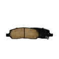thumbnail image 4 of Detroit Axle - Rear Brake Pads for 2006-2011 Buick Lucerne Cadillac DTS 2007 2008 2009 2010 Ceramic Brake Pads w/ Hardware Replacement, 4 of 7
