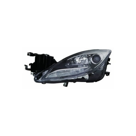 Mazda Mpv Replacement Headlight - Replacement Depo 316-1146LMUSHM2 Driver Side Headlight For 11-13 Mazda 6