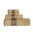 thumbnail image 4 of Kafthan  Textile Fishbone Turkish Cotton Bath Towels (Set of 4) - 59"L x 35"W x 0.5"H Beige, 4 of 5