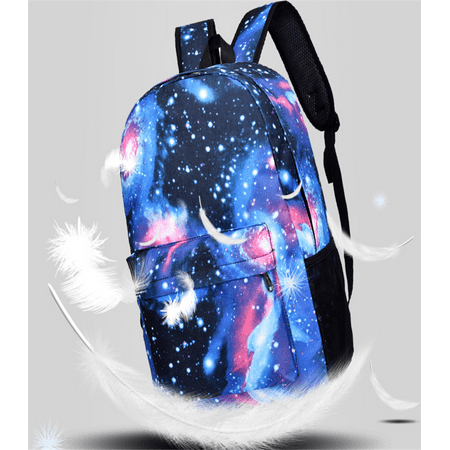 Back to School Backpacks Waterproof Lightweight Backpack for Boys Gilrs Backpack College Backpacks Bags Star Blue Travel Backpack for Teenage Girls and
