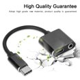 thumbnail image 3 of 2 in 1 Type C Audio Adapter Converter Headphone Cable with 3.5mm Jack, Fast Charging Fidelity Sound Quality, 3 of 8