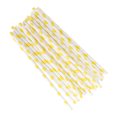 thumbnail image 4 of Fruit Pattern Straws, Reusable Safe And Easy Paper Straws Light And Portable Durable Refreshing  For Beach Parties Pool Theme Parties, Picnics Lemon,Watermelon,Strawberry, 4 of 8