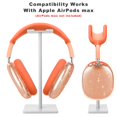 thumbnail image 3 of Aiaabq Funda Para Auriculares Airpods Max Funda Antirrayas Para Almohadillas Para Los Oídos/Cubierta Para Orejeras/Cubierta Para Diadema/Protector De Almohadilla Superior Para Airpods Max. Tpu Suave T, 3 of 5