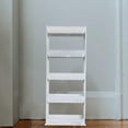 thumbnail image 5 of Mobile Shelving Unit Organizer with 5 Tiers Storage Shelf, Out Pantry Storage Rack for Narrow - Gray, 5 of 8