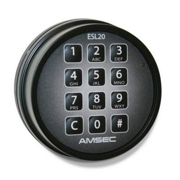Amsec 0615786 ESL20XL Standard Bolt Electronic Safe Lock