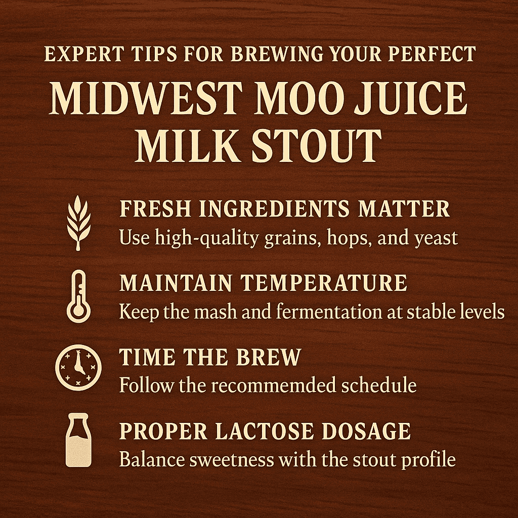 Label Peelers Midwest Moo Juice Milk Stout Beer Kit