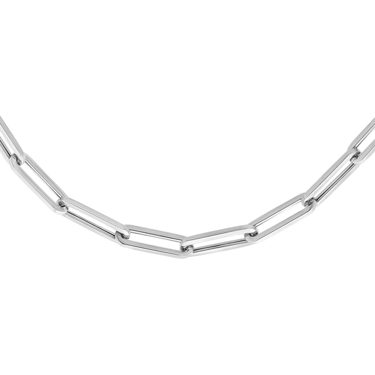 Paperclip Chain Diamond Heart Necklace 18k Solid Yellow Gold, Bridesmaid Gift For Sale at Paperclip Chain Diamond Heart Necklace 18k Solid Yellow Gold, Bridesmaid Gift For Sale at