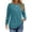 Lake Blue, variant on Fantaslook Women Plus Size Tops Pleated Crewneck Long Sleeve Shirts Dressy Casual Blouses Fall Tunic Tops