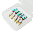thumbnail image 1 of 5 señuelos realistas para pesca con mosca, anzuelos, accesorios y aparejos de pesca. Estilo A, 1 of 9