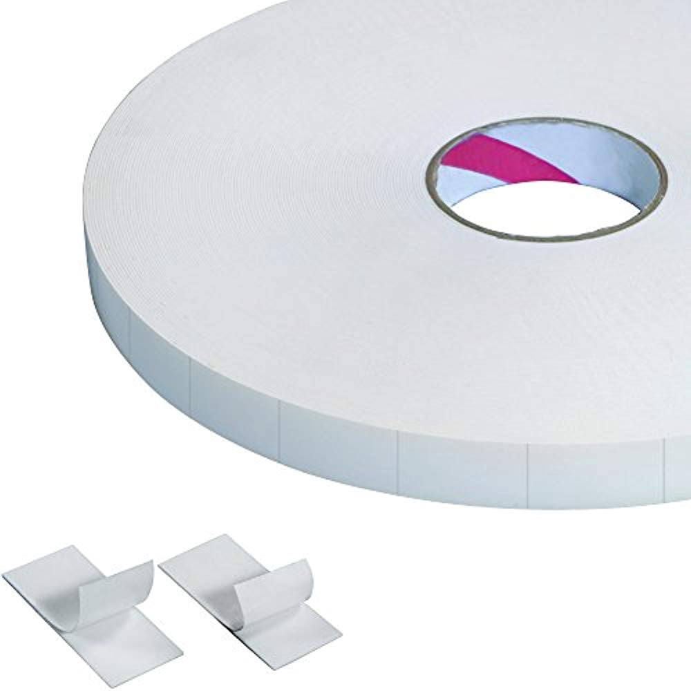 Tape Logic 1/32" Double Sided Foam Strips 1" X 3" (216 Strips)