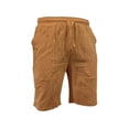 thumbnail image 3 of Clearance! Lisingtool Sweatpants for Men Men's Casual Shorts Men's Sports Shorts Beach Shorts Casual Cotton Linen Shorts Yellow Promotion Sale, 3 of 5