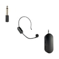 thumbnail image 3 of Micrófono inalámbrico con auriculares y amplificador de voz, sistema de altavoces para enseñanza. 1 micrófono, 3 of 9
